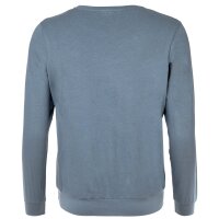 EMPORIO ARMANI Ladies Pyjama Set 2-piece - ESSENTIAL STUDS LOGO, Stretch Cotton Blue S (Small)