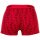 EMPORIO ARMANI mens trunks, 3-pack - PURE COTTON, boxer shorts, plain/patterned Red/black M (Medium)