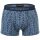 EMPORIO ARMANI Herren Trunks, 3er Pack - PURE COTTON, Boxershorts, uni/gemustert Marine/Blau M
