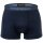 EMPORIO ARMANI mens trunks, 3-pack - PURE COTTON, boxer shorts, plain/patterned Navy/blue M (Medium)