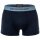 EMPORIO ARMANI mens trunks, 3-pack - PURE COTTON, boxer shorts, plain/patterned Navy/blue M (Medium)