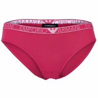 EMPORIO ARMANI Damen Slip, 2er Pack - ESSENTIAL STUDS LOGO, Briefs, Cotton Stretch Pink XS