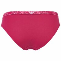 EMPORIO ARMANI Damen Slip, 2er Pack - ESSENTIAL STUDS LOGO, Briefs, Cotton Stretch Pink XS