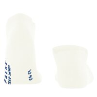 FALKE unisex sneaker socks - Keep Warm, short socks, single-coloured Off-White 46-48