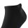 FALKE Unisex Sneakersocken - Keep Warm, Kurzsocken, einfarbig Schwarz 46-48