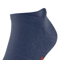 FALKE unisex sneaker socks - Keep Warm, short socks, single-coloured Blue 44-45