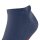 FALKE unisex sneaker socks - Keep Warm, short socks, single-coloured Blue 44-45