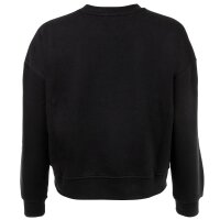 EMPORIO ARMANI womens sweatshirt - ICONIC TERRY, crew neck, round neck, cotton mix Black L (Large)