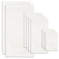 Villeroy & Boch Handtuch Set, 10-tlg. - One, 2x Duschtuch, 4x Handtuch, 4x Gästetuch Weiß Set