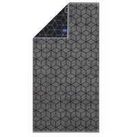 Villeroy & Boch towel set, 10-piece - Carré, 2x shower towel, 4x hand towel, 4x guest towel Dark Grey/Black Set