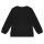 Steiff childrens sweatshirt - teddy appliqué, cotton stretch, uni Black 92