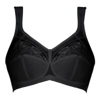 Anita (Since 1886) Womens Bra - Safina, Relief Bra, Cup Size B, Embroidery, Microfiber Black 36B