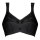 Anita (Since 1886) Womens Bra - Safina, Relief Bra, Cup Size B, Embroidery, Microfiber Black 36B