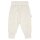 Steiff Baby Sweatanzug, 2-teilig - Homewear, Set, lang, gestreift, Teddy-Motiv Beige/Weiß 74