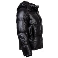 A|X ARMANI EXCHANGE Herren Daunenjacke - Steppjacke mit Kapuze, Reißverschluss Schwarz XL