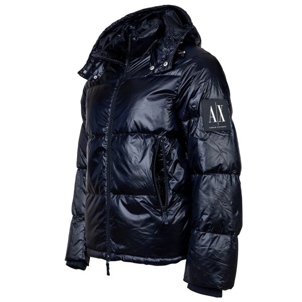 Kapuze Leder Steppjacken Steppjacke Mit Kapuze Farbe Dunkelbraun