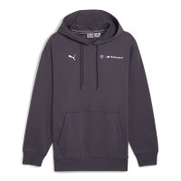 PUMA Herren Hoodie - BMW Motorsport Hoodie, Fleece, Logo, einfarbig Grau XL