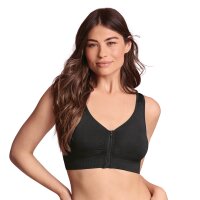 Anita (Since 1886) Womens bra - Lynn, Care Bra, Front Closure, Microfiber Black S (Small)