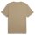 PUMA Herren T-Shirt - ESS Logo Tee, Rundhals, Baumwolle, uni Beige (Oak Branch) S