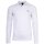 A|X ARMANI EXCHANGE Herren Langarm-Poloshirt - Knopfleiste, Pique, Cotton Stretch Weiß S