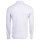 A|X ARMANI EXCHANGE mens long-sleeved polo shirt - button placket, pique, cotton stretch White S (Small)