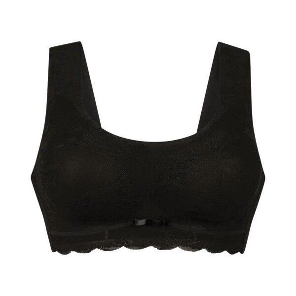 Anita (Since 1886) Damen Bralette - Essentials Lace, Bustier, bügellos, mit Schale, florale Spitze Schwarz S