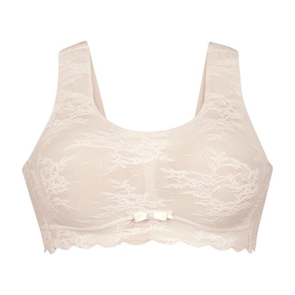 Anita (Since 1886) Womens Bralette - Essentials Lace, Bustier, Underwired, With cup, Floral Lace Cream S (Small)