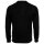 A|X ARMANI EXCHANGE Herren Strickpullover - Schurwolle, Rundhals, Logo, einfarbig Schwarz M