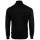 A|X ARMANI EXCHANGE mens knitted jumper - virgin wool, V-neck, logo, plain Black M (Medium)