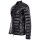 A|X ARMANI EXCHANGE Damen Daunenjacke - Steppjacke, Reißverschluss, Kapuze im Kragen Schwarz L