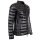 A|X ARMANI EXCHANGE Damen Daunenjacke - Steppjacke, Reißverschluss, Kapuze im Kragen Schwarz L