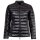 A|X ARMANI EXCHANGE womens down jacket - quilted jacket, zip fastening, hood in collar Black L (Large)