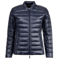 A|X ARMANI EXCHANGE Damen Daunenjacke - Steppjacke, Reißverschluss, Kapuze im Kragen Blau S