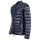 A|X ARMANI EXCHANGE womens down jacket - quilted jacket, zip fastening, hood in collar Blue S (Small)