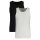 GANT Herren Unterhemd, 2er Pack - TANK TOP, Rundhals-Shirt, ärmellos, Stretch Cotton Schwarz/Weiß S