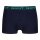 GANT Mens Boxer Shorts, 3 Pack - Trunks, Cotton Stretch, Logo, Plain Blue M (Medium)