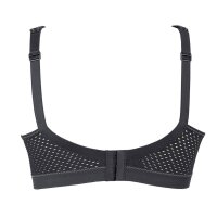 Anita Active Damen Sport-BH - Momentum, Cup-Größe B, Bustier, atmungsaktiv Schwarz 75B