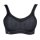 Anita Active Damen Sport-BH - Momentum, Cup-Größe B, Bustier, atmungsaktiv Schwarz 75B