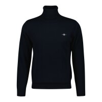 GANT Mens Pullover - CLASSIC COTTON ROLLERNECK, knitted...