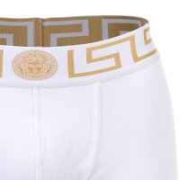 VERSACE Herren Trunks  - TOPEKA, Boxershorts, Stretch Cotton, einfarbig Weiß L