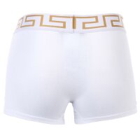 VERSACE Mens Trunks - TOPEKA, Boxershorts, Stretch Cotton, Solid Color White XL (X-Large)