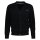 GANT Mens cardigan - CLASSIC COTTON V-CARDIGAN, button placket, V-neck, cotton Black M (Medium)