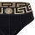 VERSACE Mens Brief - Slip TOPEKA, Stretch Cotton, Solid Color Black S (Small)