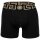 VERSACE Mens Boxer Shorts - TOPEKA, Stretch Cotton, Solid Color Black S (Small)