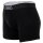 VERSACE Mens Boxer Shorts - RIBBED, Trunks, Stretch Cotton, Logo, Solid Colour Black S (Small)