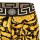 VERSACE Herren Boxershorts - Trunk, Retroshorts, Stretch Cotton, Barocco Muster Schwarz/Gold S