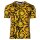 VERSACE Mens T-Shirt - BAROCCO, Undershirt, Crew Neck, Stretch Cotton, Barocco Pattern Gold/Black M (Medium)