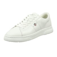 GANT mens sneaker - JOREE, lace-up shoe, trainers, low, genuine leather White EUR 41 (UK 7,5)