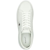 GANT mens sneaker - JOREE, lace-up shoe, trainers, low, genuine leather White EUR 41 (UK 7,5)