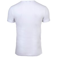 VERSACE Mens T-shirt, 2-pack - Undershirt, Crew Neck, Stretch Cotton White/Black M (Medium)